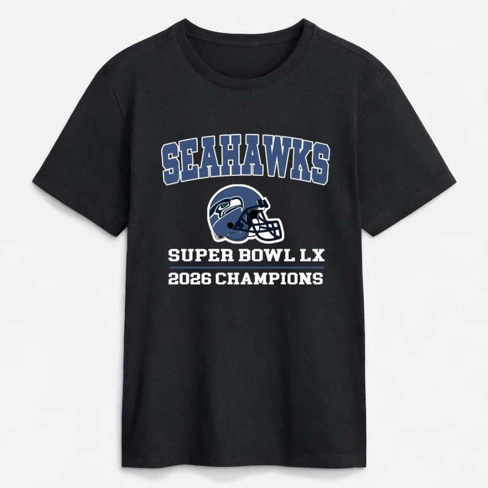 Seattle Seahawks Winners Super Bowl Lx Shirt